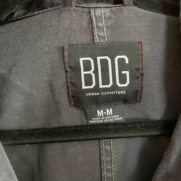 Urban Outfitters BDG Mens Full Zip Gray Jacket Size Medium - Picture 2 of 6